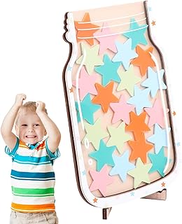 Star Reward Jar, Personalized Star Reward Jars, Behavior Management Classroom Tools, Routine Training Potty, Magnetic Reward Jar for Classroom Board, Reward Chart for Kids Behaviour