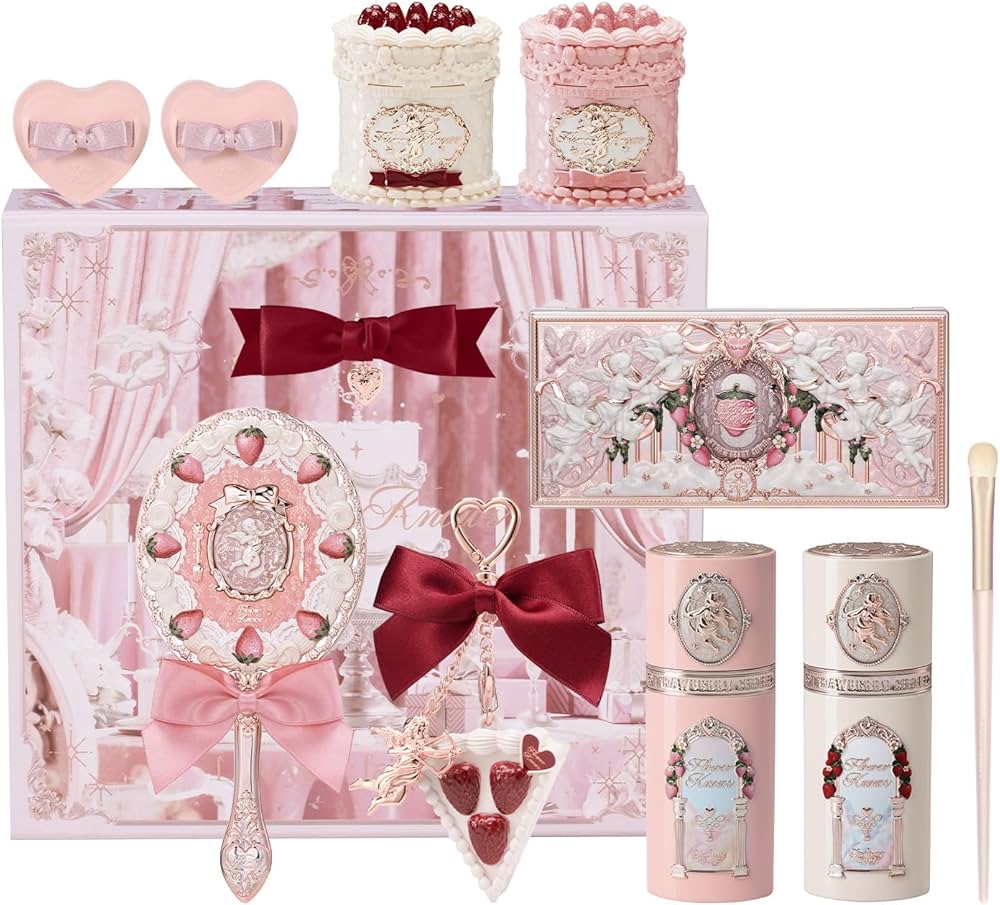 Amazon.com: Flower Knows Strawberry Cupid 12-Piece Makeup Gift Box Amazon.com: Flower Knows Strawberry Cupid 12-Piece Makeup Gift Box