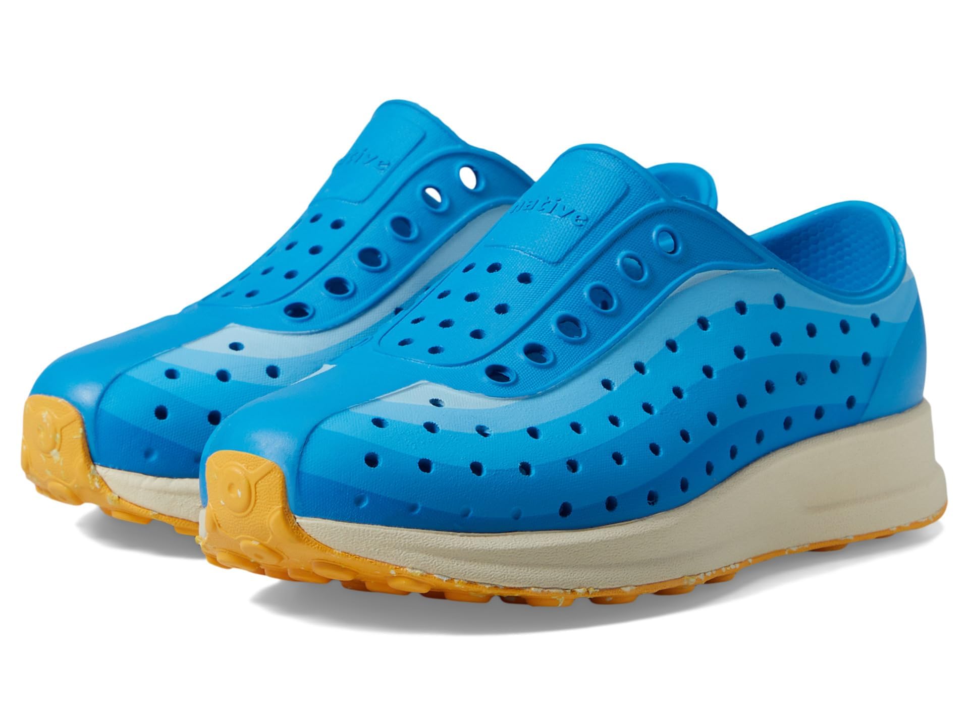 Native Shoes Kids Robbie Print Slip-On Sneakers - Breathable Comfort for Little/Big Kids