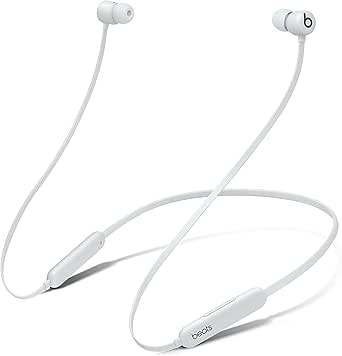 Beats Flex Wireless Earphones - Apple W1 Headphone Chip, Magnetic Earbuds, Class 1 Bluetooth, Up to 12 Hours Playtime - Gray