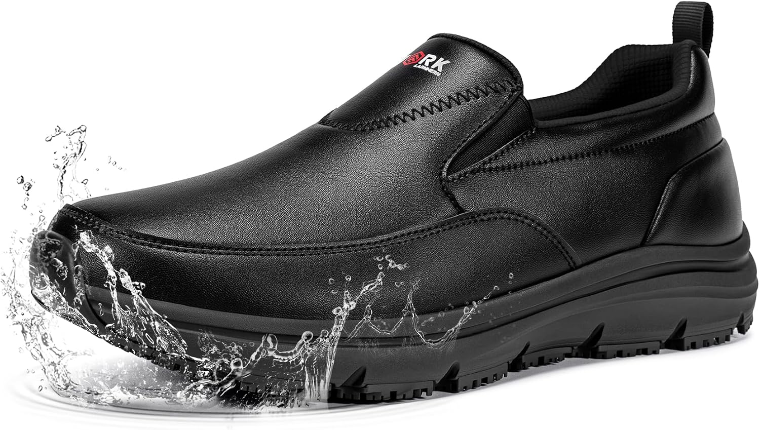 LARNMERN Womens Slip On Shoes Non Slip Work Shoes Waterproof