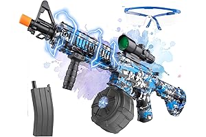 Immerse Yourself in Splat-tacular Fun with our Drum-Pumped Gel Ball Glock!