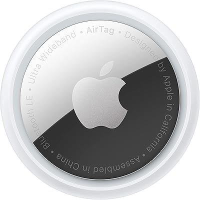 Apple AirTag 紛失防止タグ 置き忘れ防止 耐水 防塵 iPhone/iPad「探す」ネットワーク対応 CR2032コイン型バッテリー