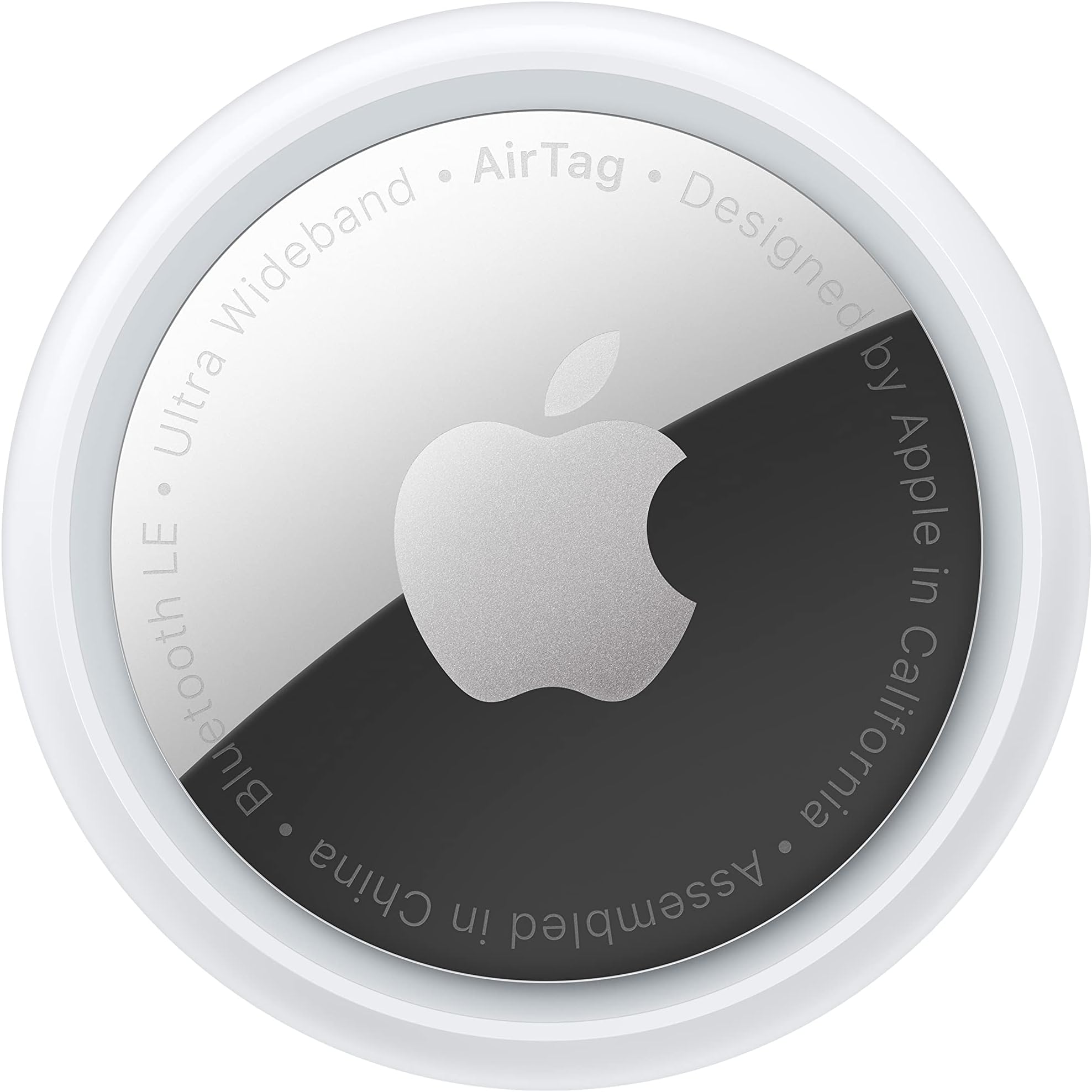 Apple AirTag Anti-Lost Tag Prevents Forgetting Water-Resistant Dust-Resistant Compatible with iPhone/iPad "Find My" Network CR2032 Coin-Cell Battery