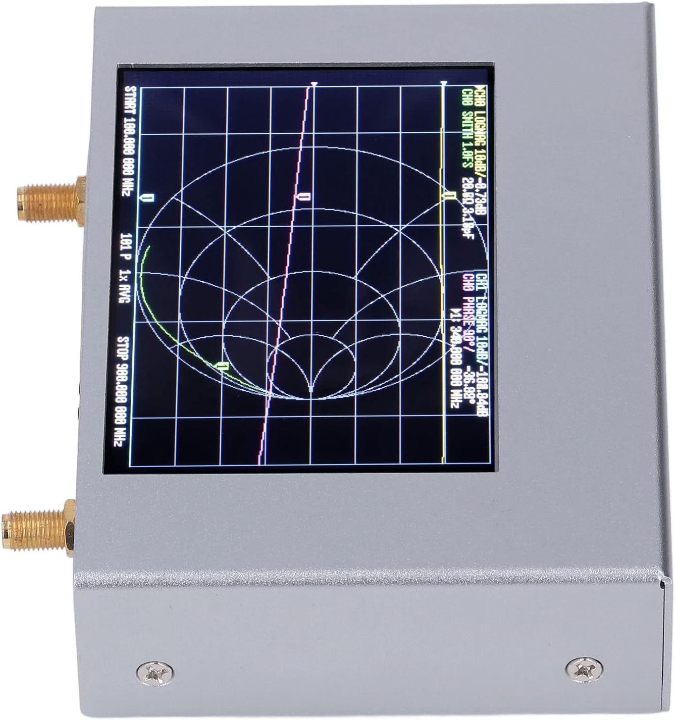 HF VHF UHF SWR Antenna VNA, Faster Scanning Speed Vector Analyzer 4GHz