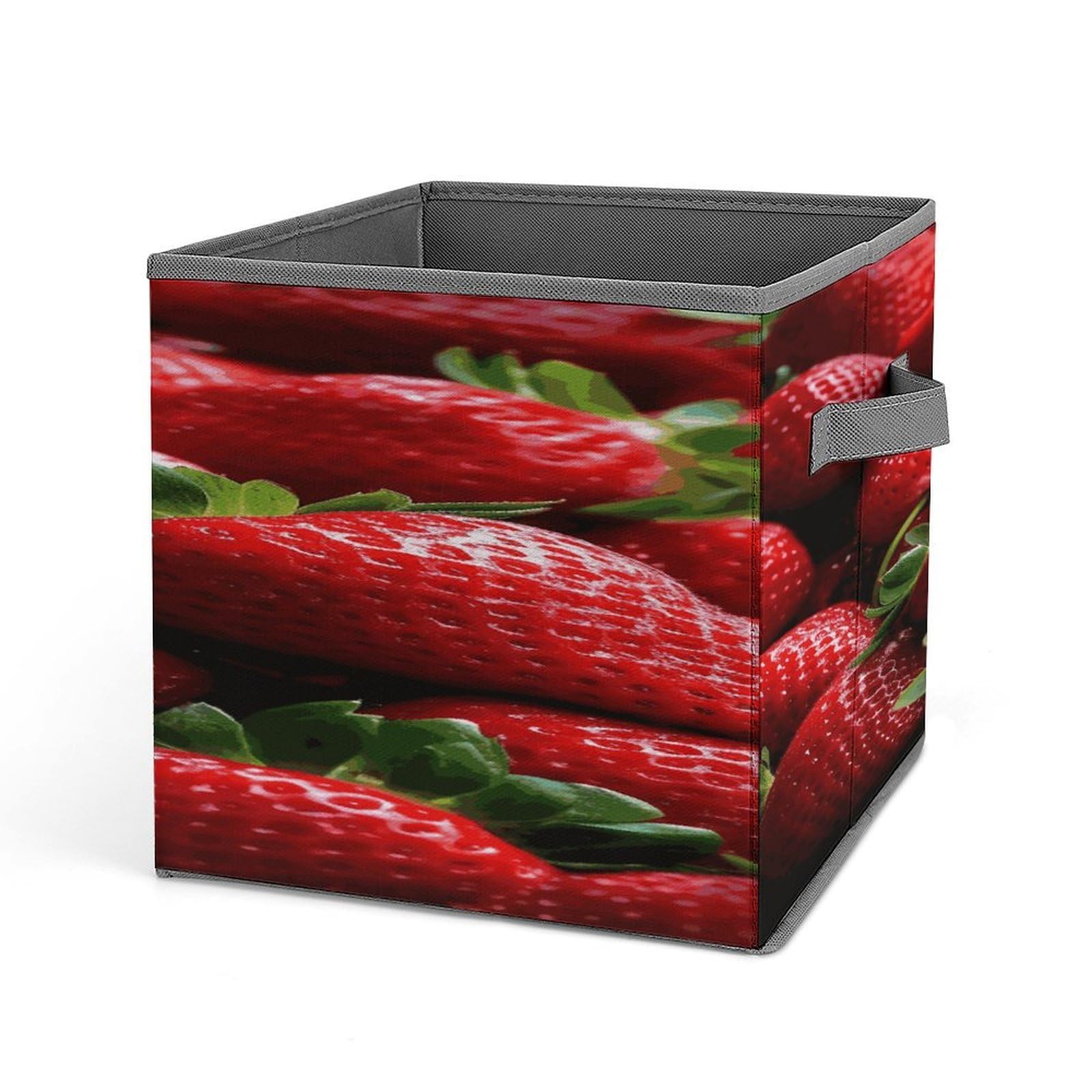 Fekiloot Style Fresh Strawberries Storage Bins Storage Baskets