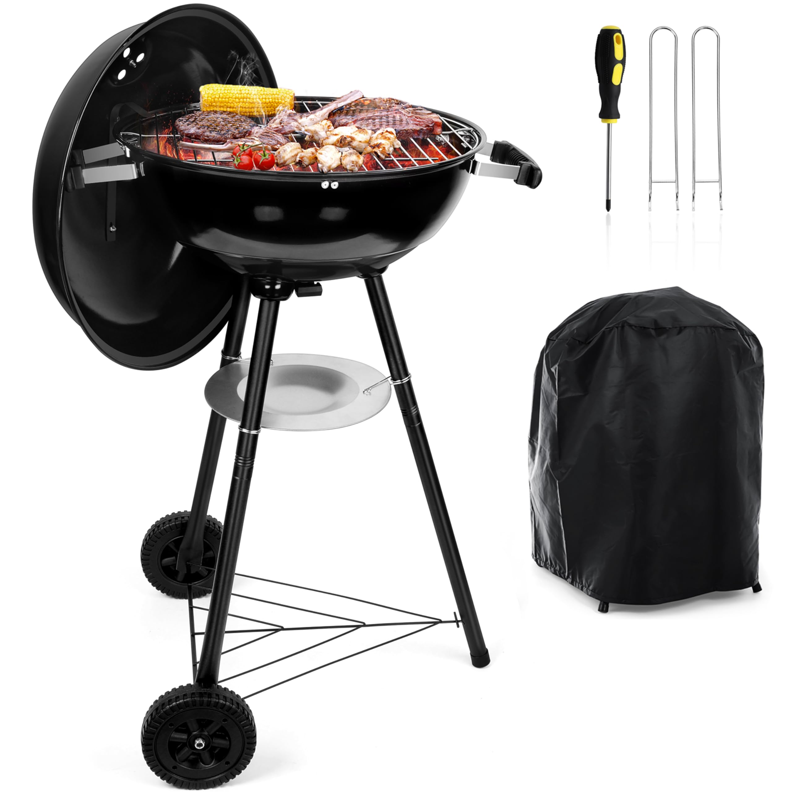 HaSteeL 18 Inch Charcoal Grill