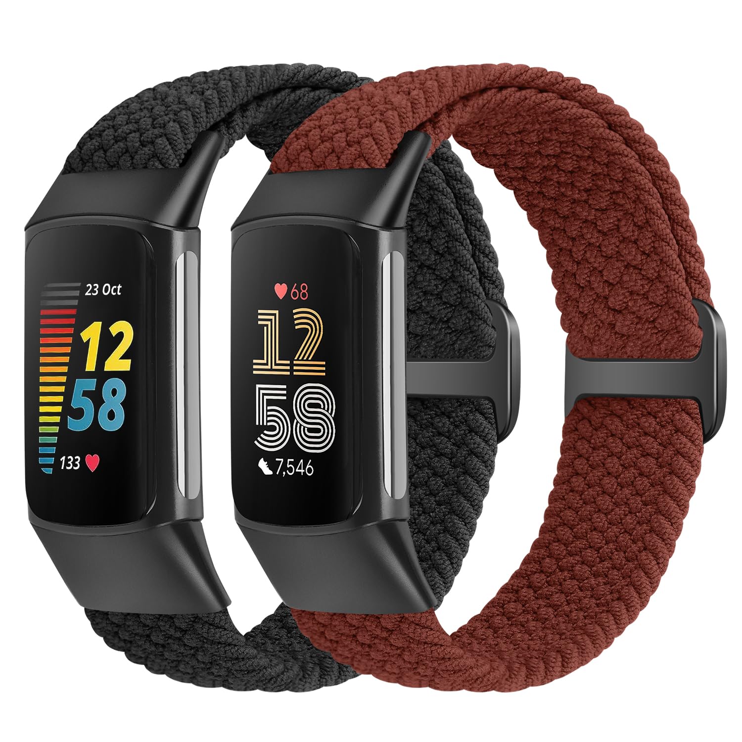 Stretchy Solo Loop Compatible With Fitbit Charge 6 Band