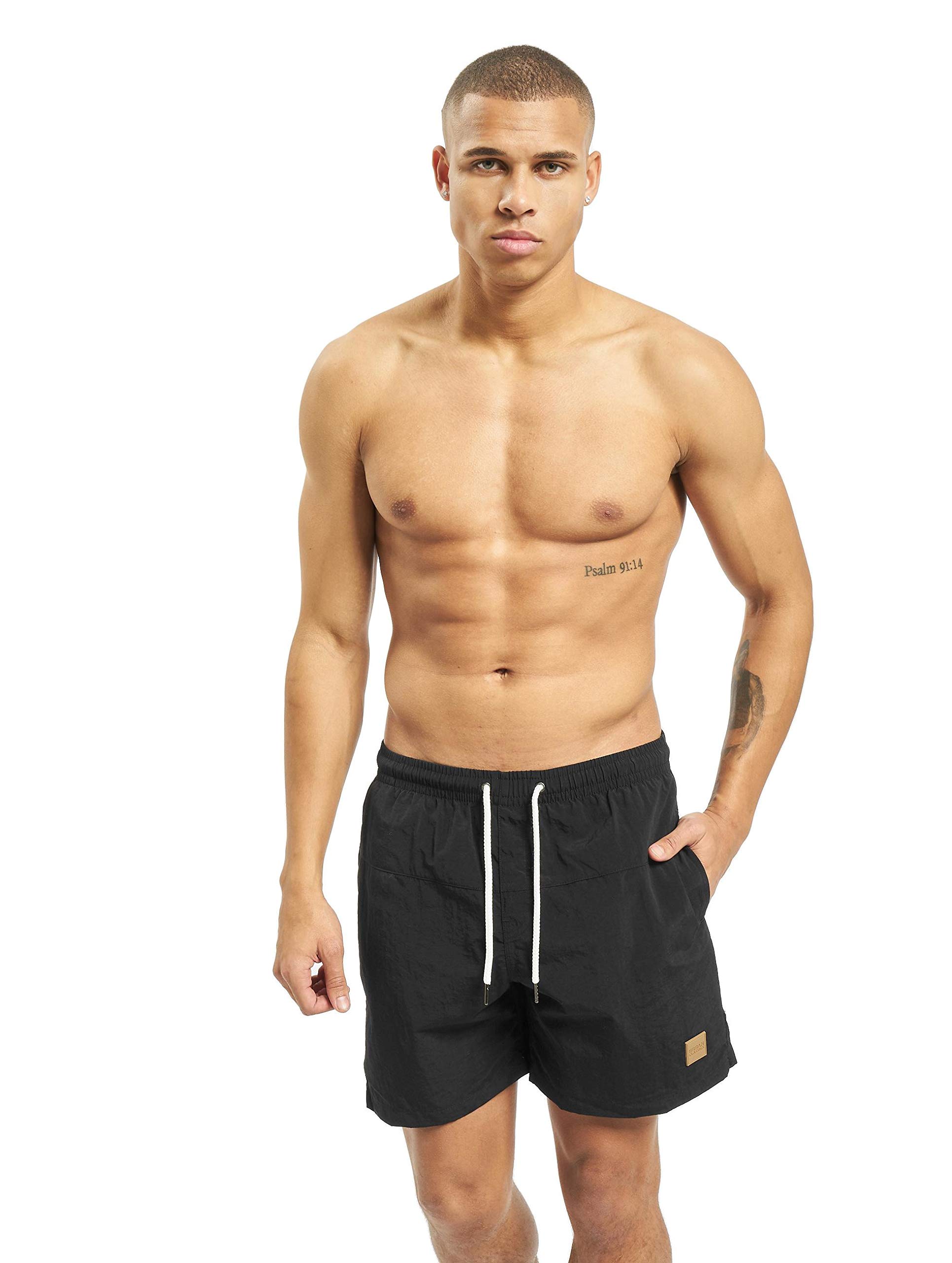 URBAN CLASSICS, Block Swim Shorts, Costume da Bagno Uomo per Mare e Piscina, Disponibili in Oltre 20 colori, Taglie XS - 5XL