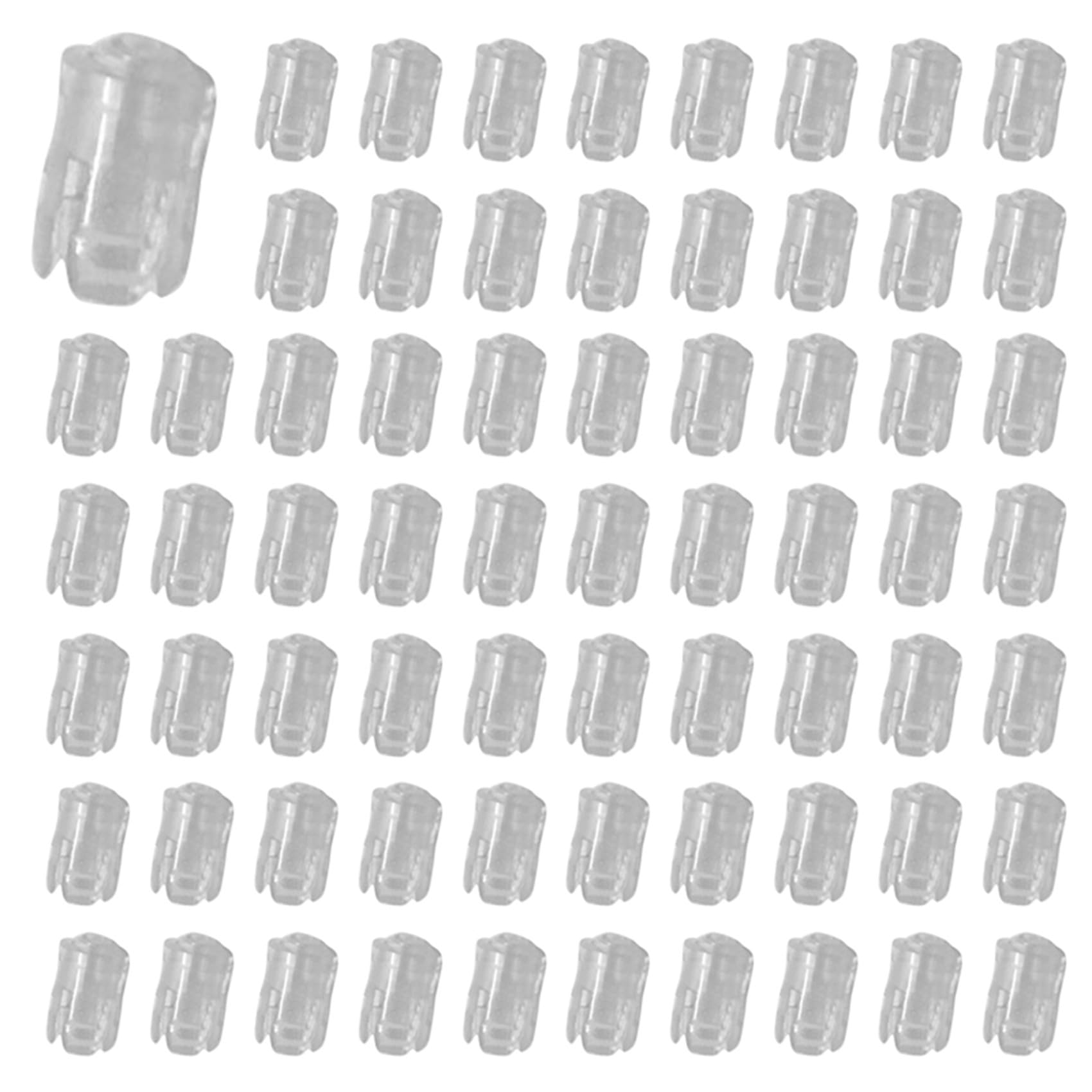 Hndhbfgrt 300Pcs 5mm Led Light Emitting Diode Lampshade Light Guide Column Light Cap Protective Cover Led Transparent Lamp Cap