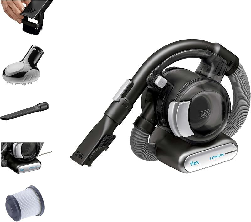 Aspiradora de mano inalámbrica Dustbuster FLEX, aspiradora para el hogar, mascotas y automóviles (BDH2020FL)