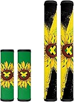 Vista 15 de Juego de 4 fundas protectoras de repuesto para manija de puerta de refrigerador con temática de té de la tarde para microondas, horno, refrigerador