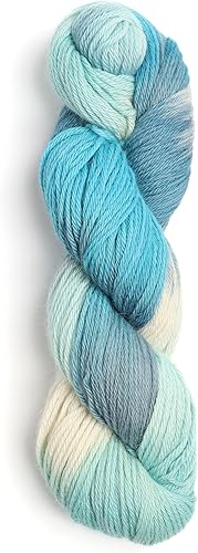 Miniatura 22 de Juego de 6 madejas de 100% lana de alpaca bebé (10.58 oz) de peso DK, fabricadas en Perú, celestial suave y perfecto para tejer y hacer ganchillo