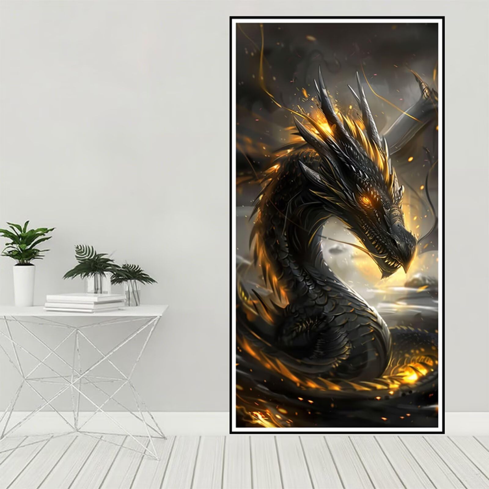 Sztuka diamentowa, zwierzę, zestawy do malowania diamentami dla dorosłych, 5D Dimond Art Dragon Gem Arts and Crafts Paintings, DIY, kryształ górski, haft krzyżykowy, malowanie według numerów