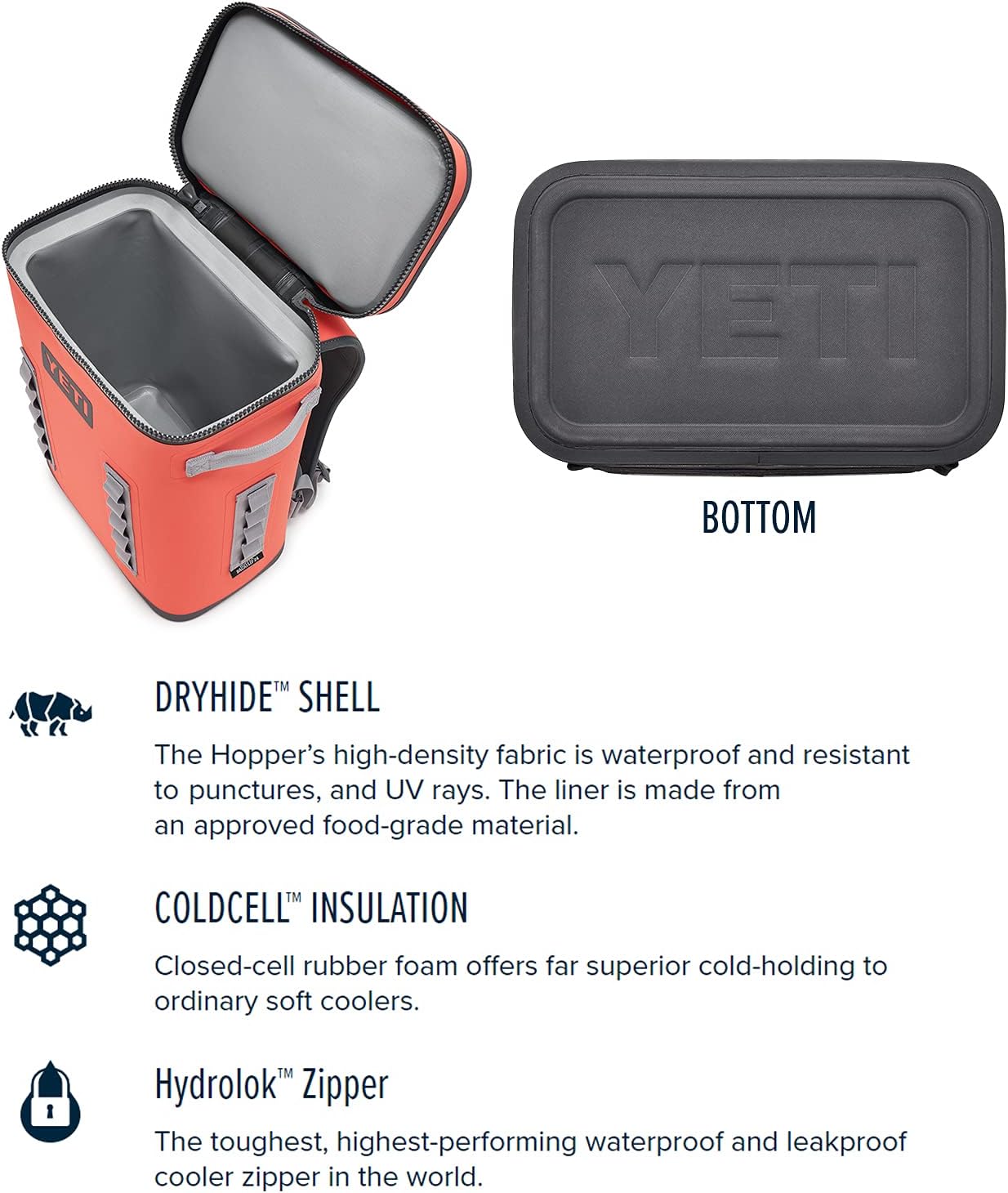 YETI Hopper Backflip 24 Soft Sided Backpack Cooler