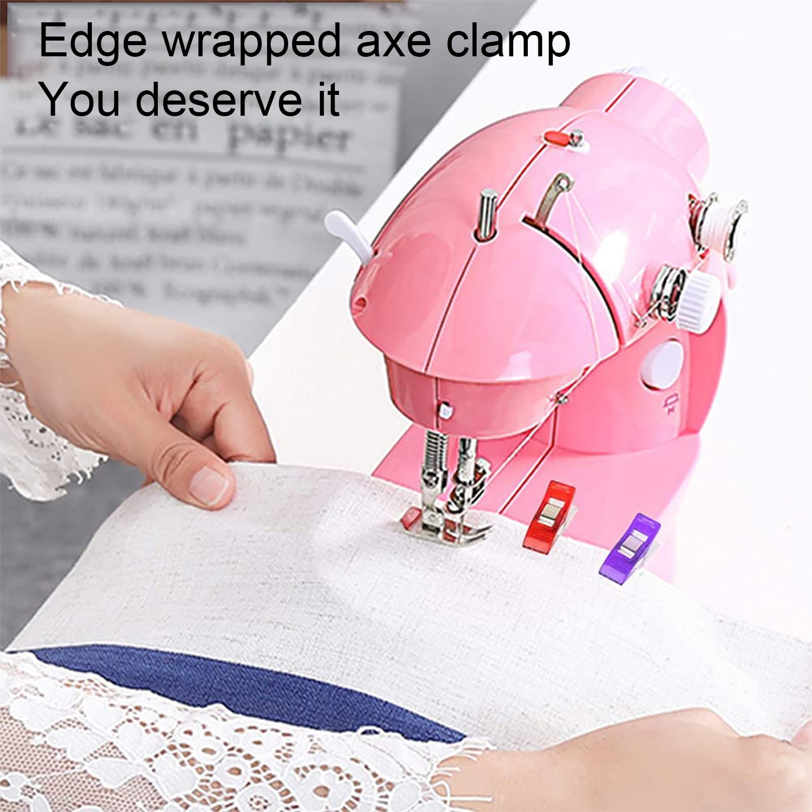 50 Pezzi Mollette per Stoffa, Clip per Cucire, Clip per Cucire Multifunzionali, Clip per Tessuto, Clip Fai-da-Te per Cucire, Mollette da Cucito, Accessori Multicolore, Pinze Fai da Te in Tessuto