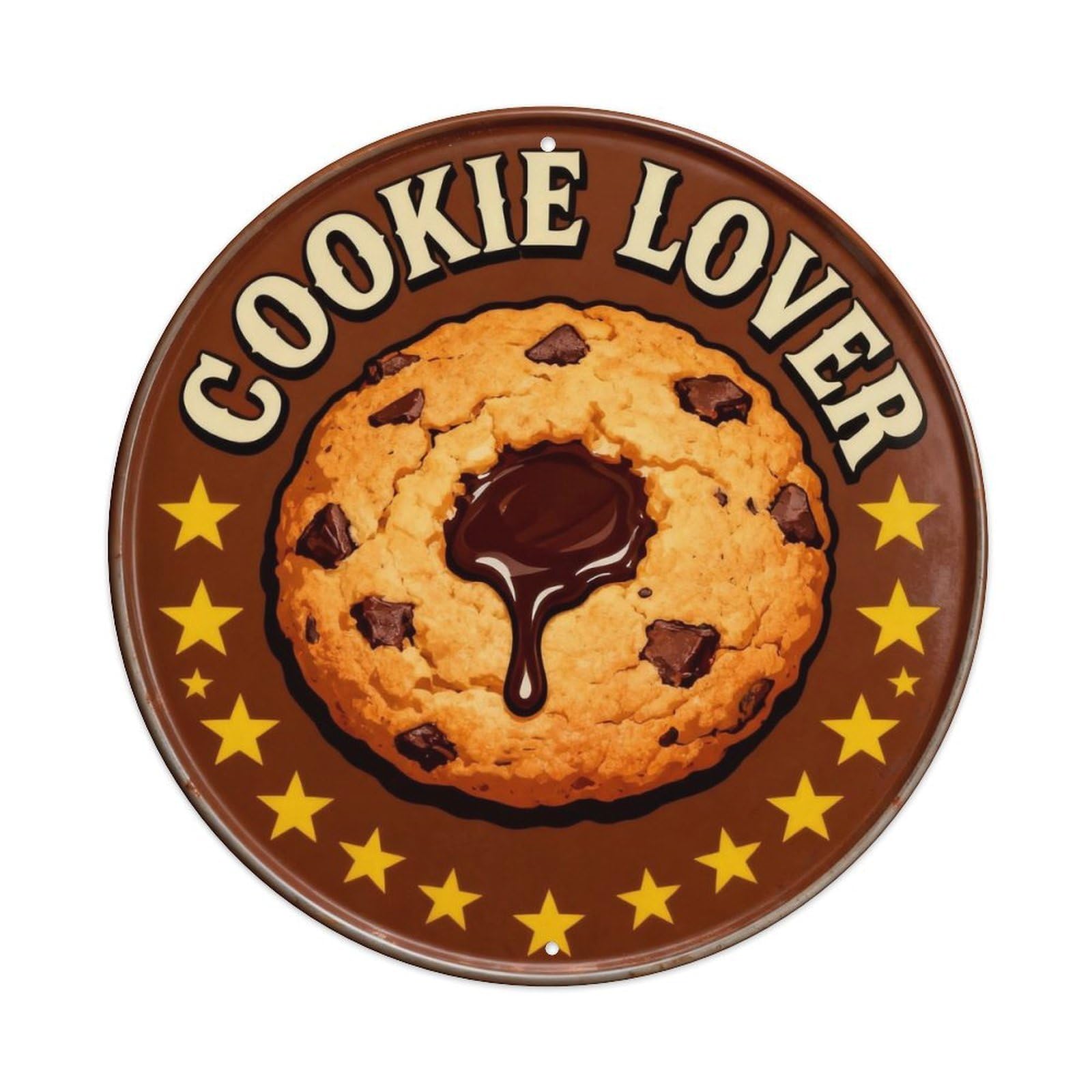 Cookie Lover Bakery Sign Metal Tin Sign Plaque