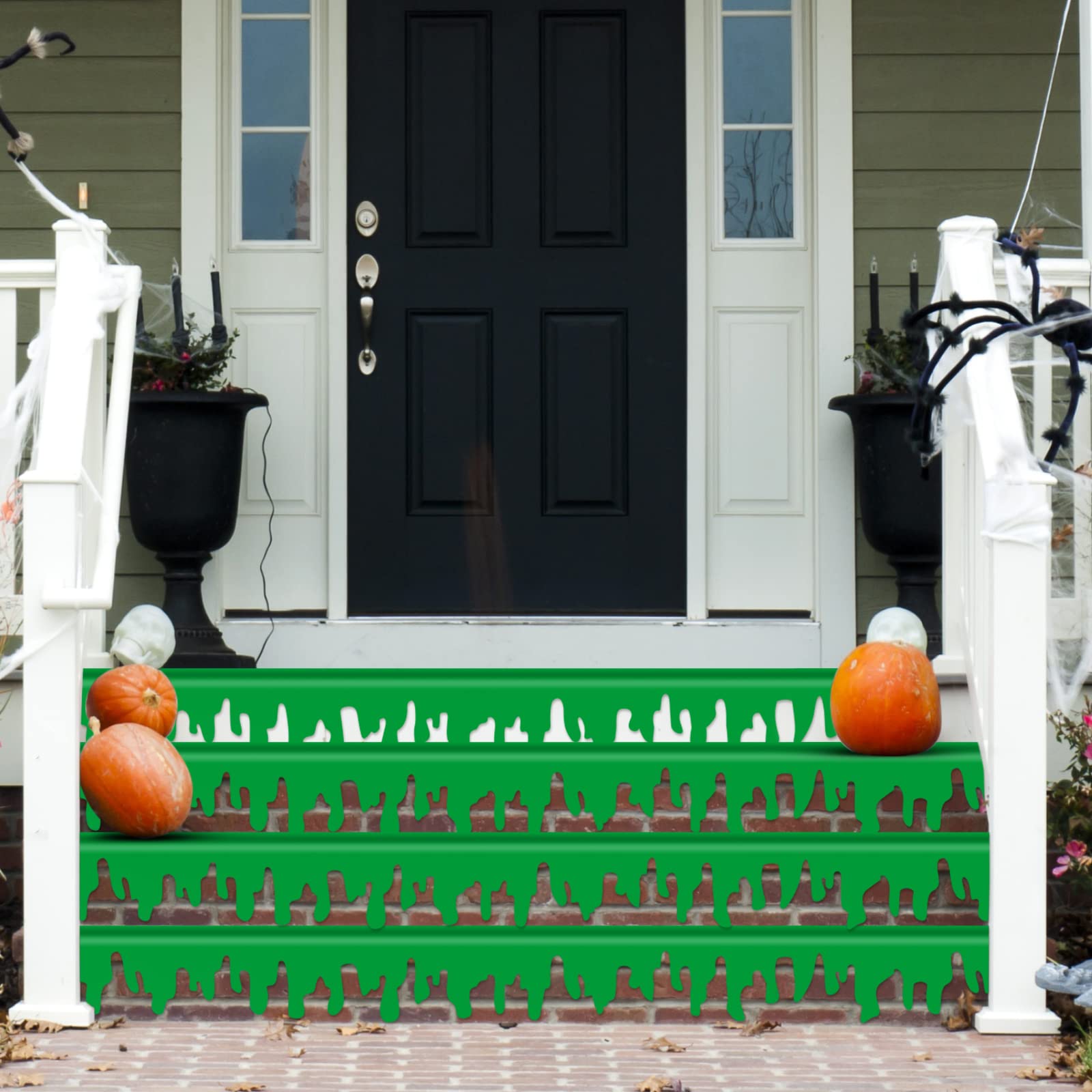 Décoration d'Halloween pour maison et intérieur avec stickers d'escalier familiaux