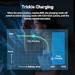 Nubia REDMAGIC 80W USB C Bloc du chargeur, 3 Port GaN Chargeur Chargeur de tablette pliable Chargeur mural compact pour MacBook Pro/Air, Dell XPS, Pixel, Galaxy S26 S25, iPhone 17/16/15 Series et plus encore