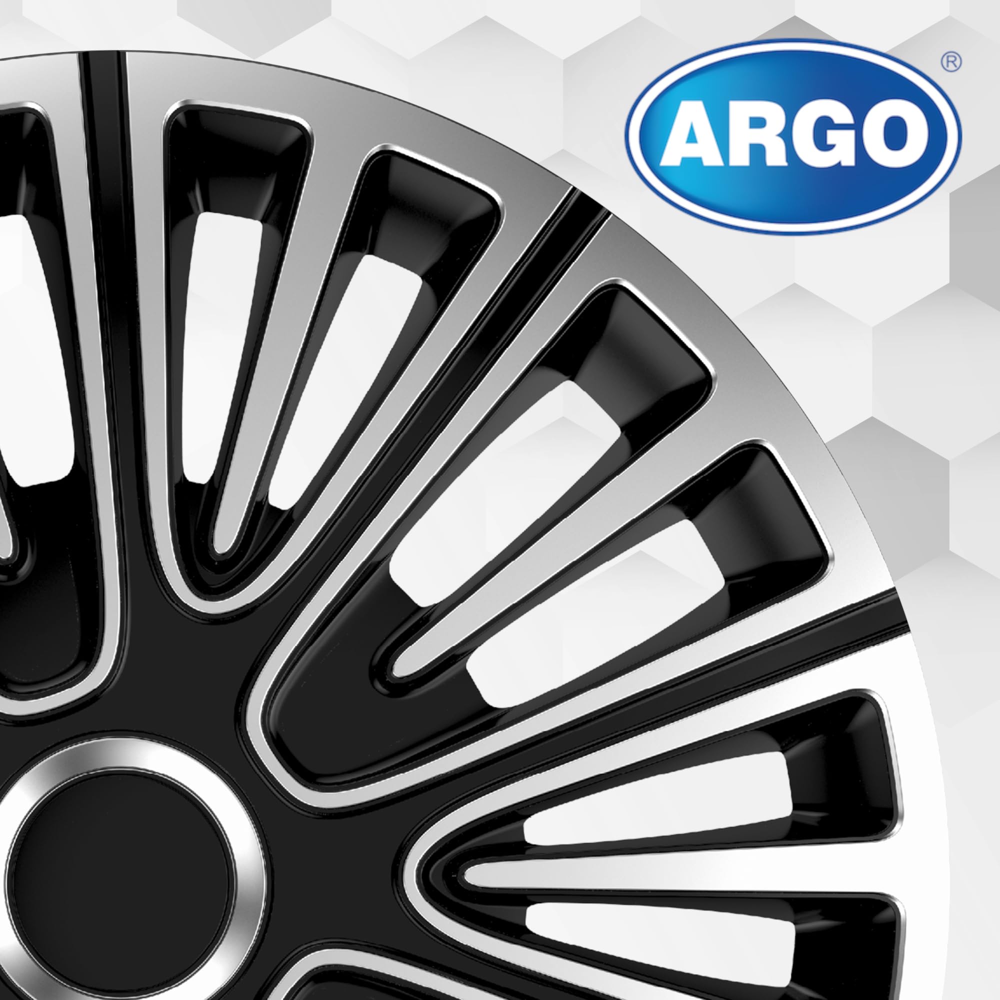 Copricerchi M MOTOS Da 16 Pollici - Set Di 4 Pezzi Antifessurazione, Super Leggeri E Facili Da Montare Senza Attrezzi! - Foto 2