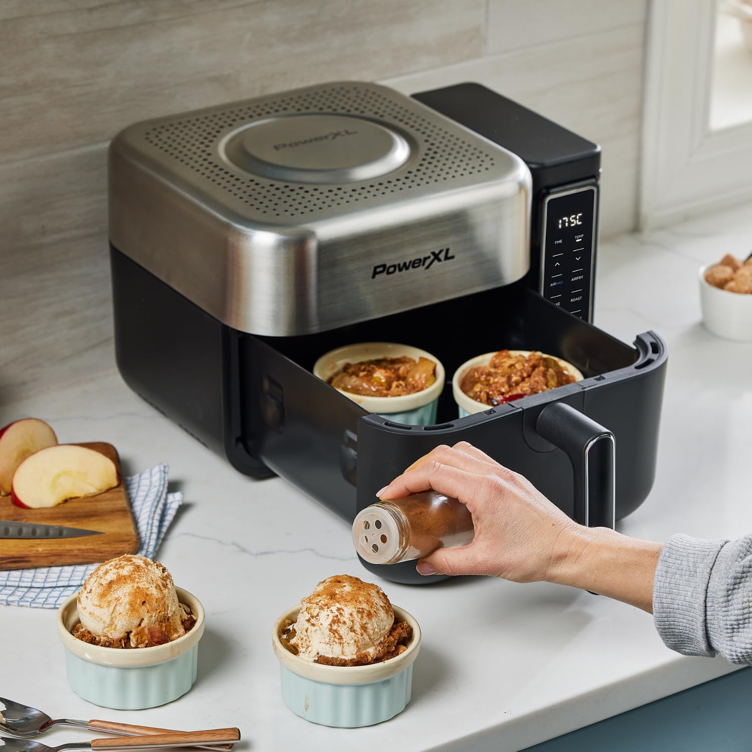 PowerXL Airmax Air Fryer 6L with 4 Automatic Functions AF4062