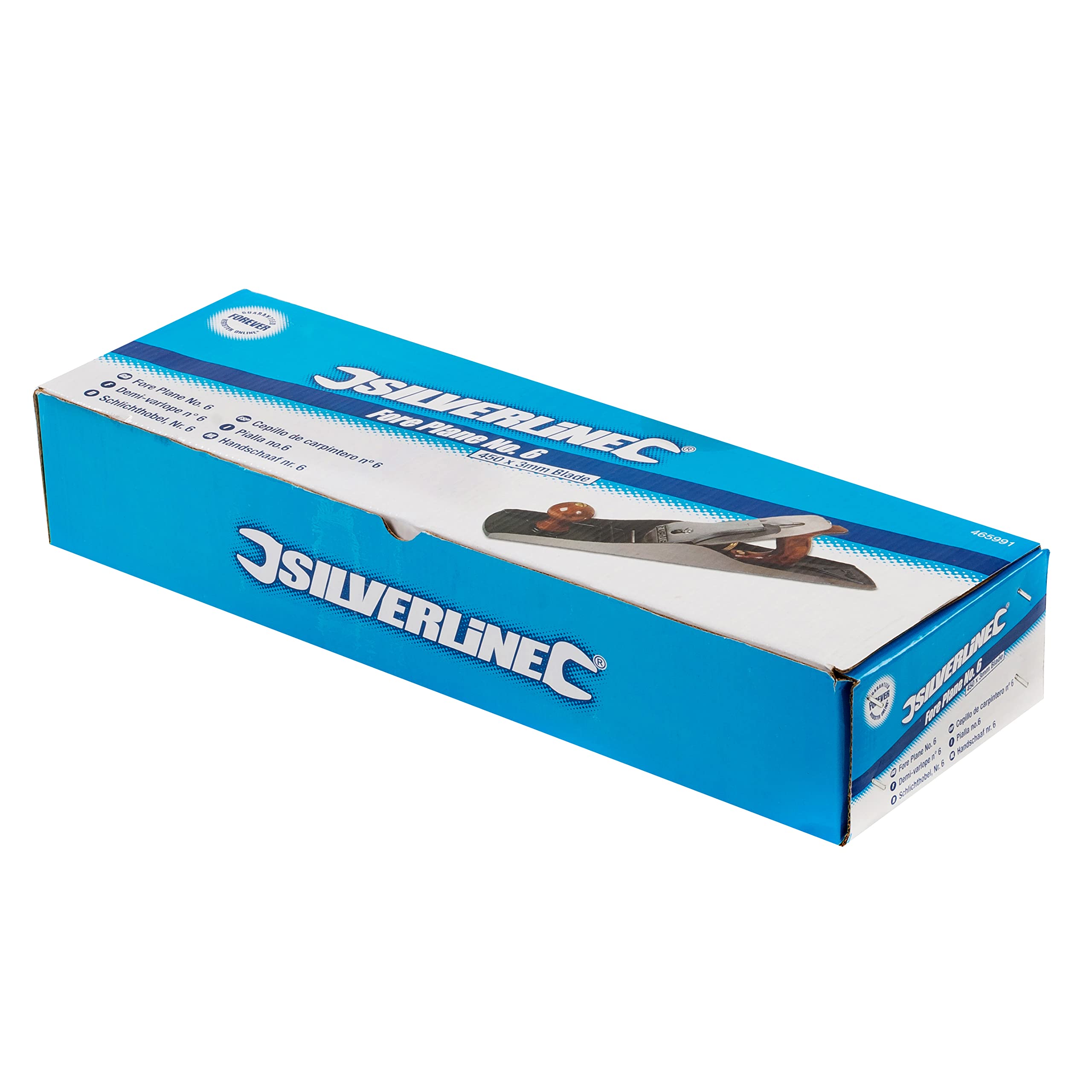 Silverline Tools 465991 - Cepillo de carpintero nº 6 (Cuchilla 60 x 3 mm)