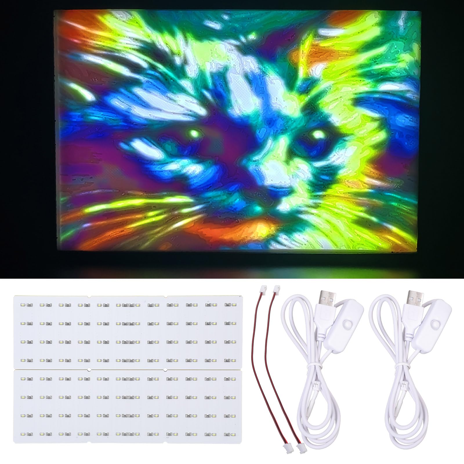 Für Labor Lithophan LED Panel Kunststoff Grundlegende Druck LED Hintergrundbeleuchtungsplatine Zur Verbesserung Der Fotostudio Beleuchtung