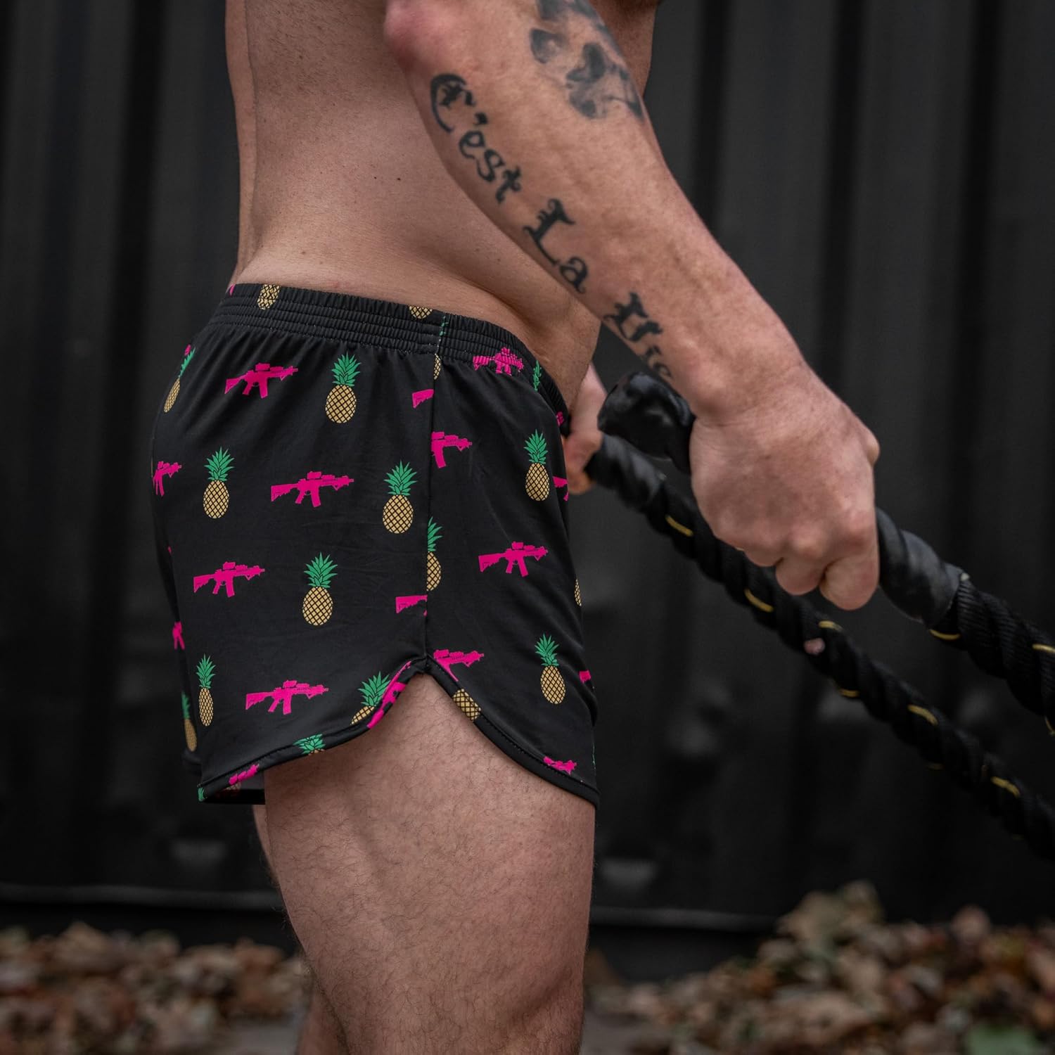Combat Iron Ranger Panties for Men | Men’s Military Silkies Running Shorts | 2.5” Inseam