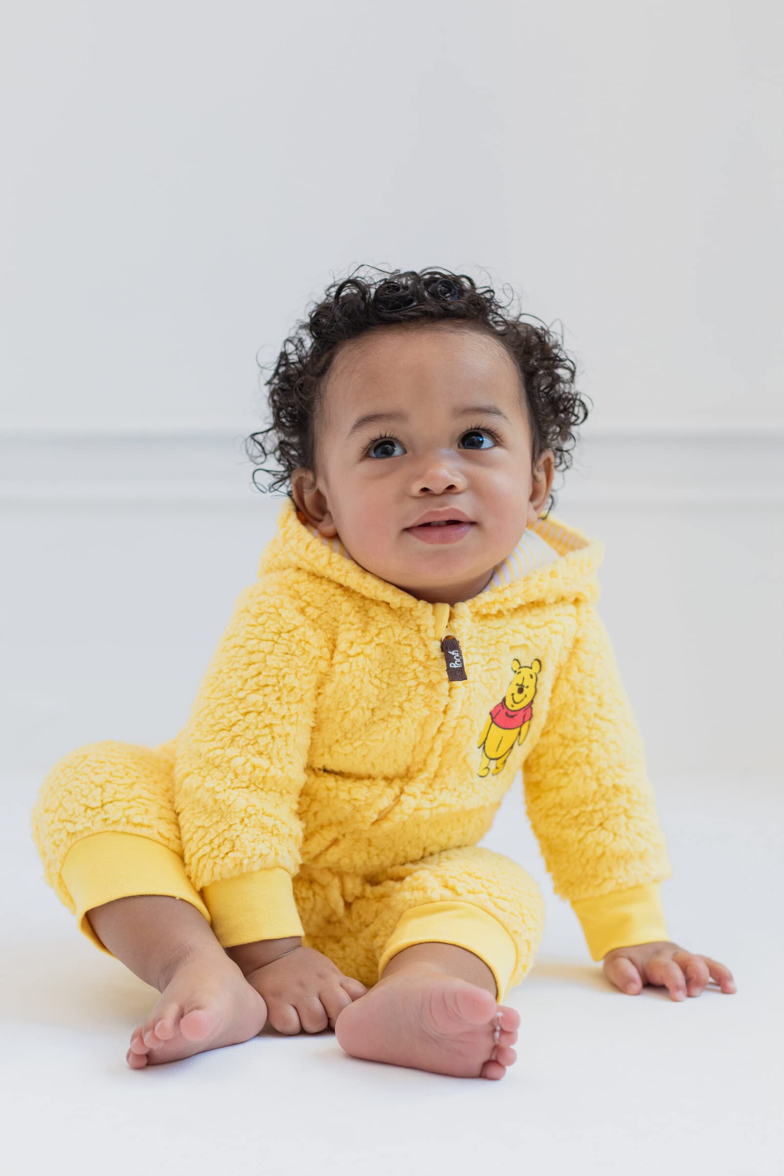 Disney Winnie Puuh Mickey Mouse Lilo & Stitch Jack Skellington Monsters Inc Baby-Overall mit Reißverschluss für Neugeborene bis Säuglinge