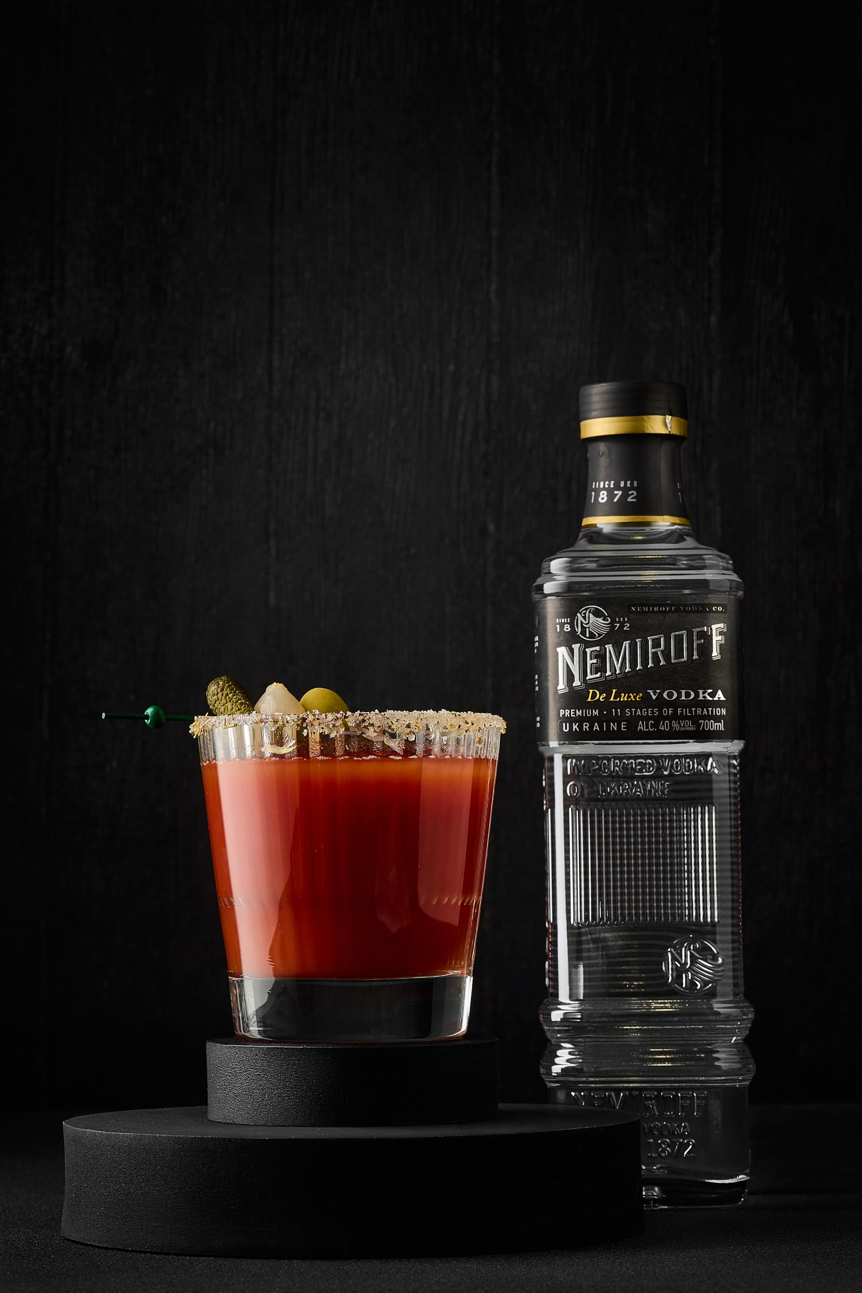 Nemiroff De Luxe Premium Vodka 40% Vol. 0,7l