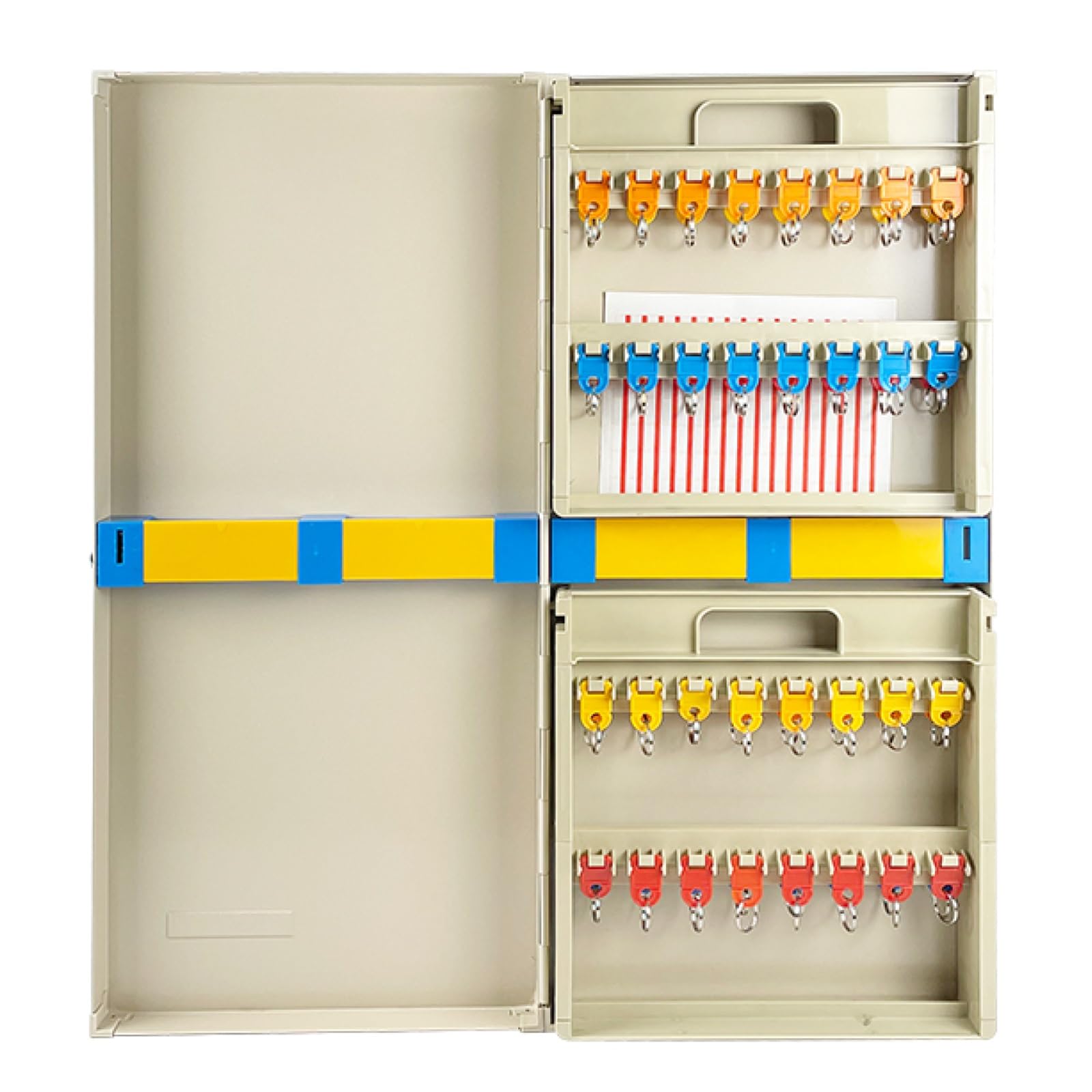 Armoire à clés 64 clés avec design amovible pour les bureaux à domicile et les hôtels – Sécurisé pour un accès facile et une gestion intelligente