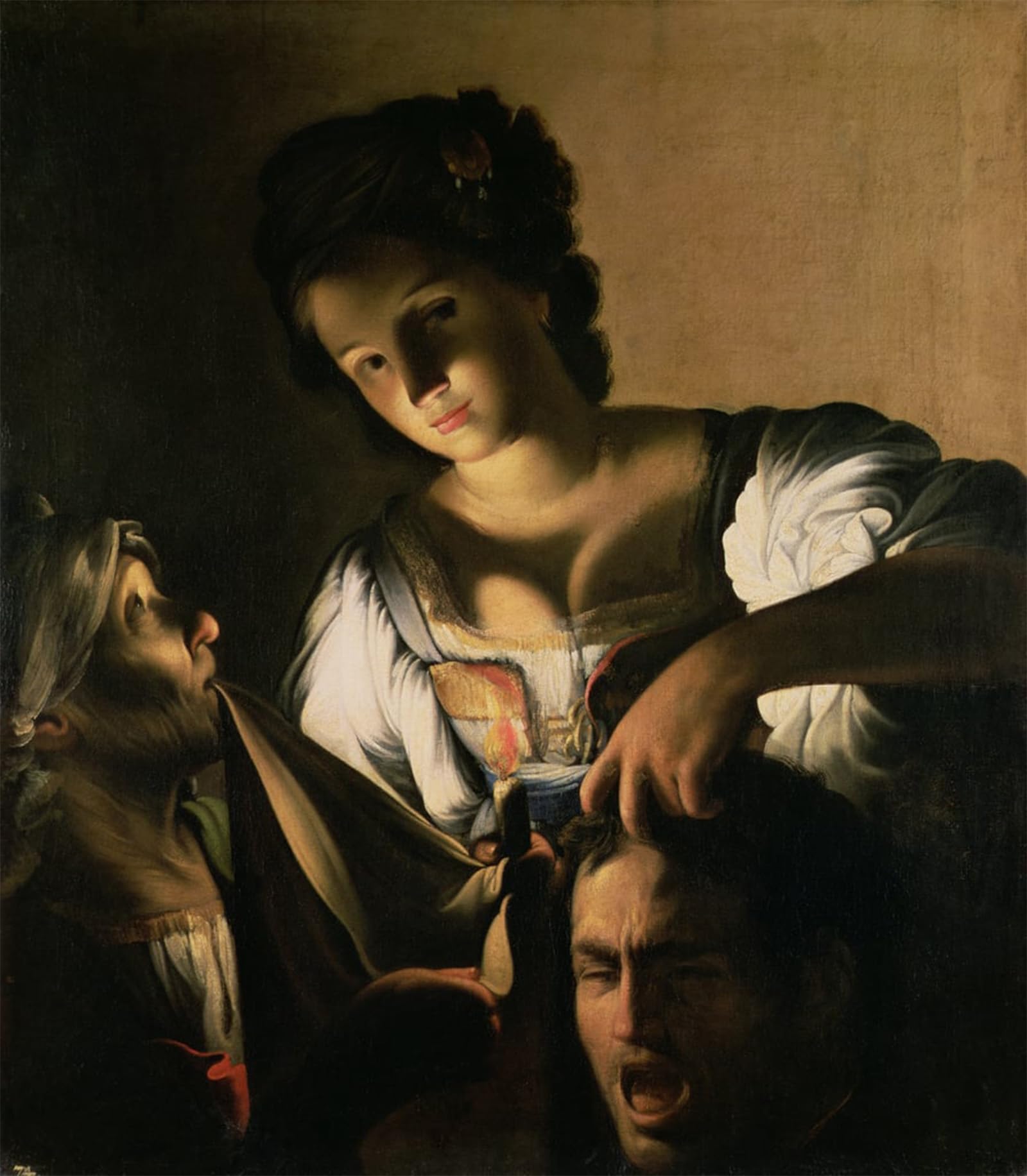 Póster de Carlo Saraceni Judith y Holofernes para decorar tu salón elegante 5