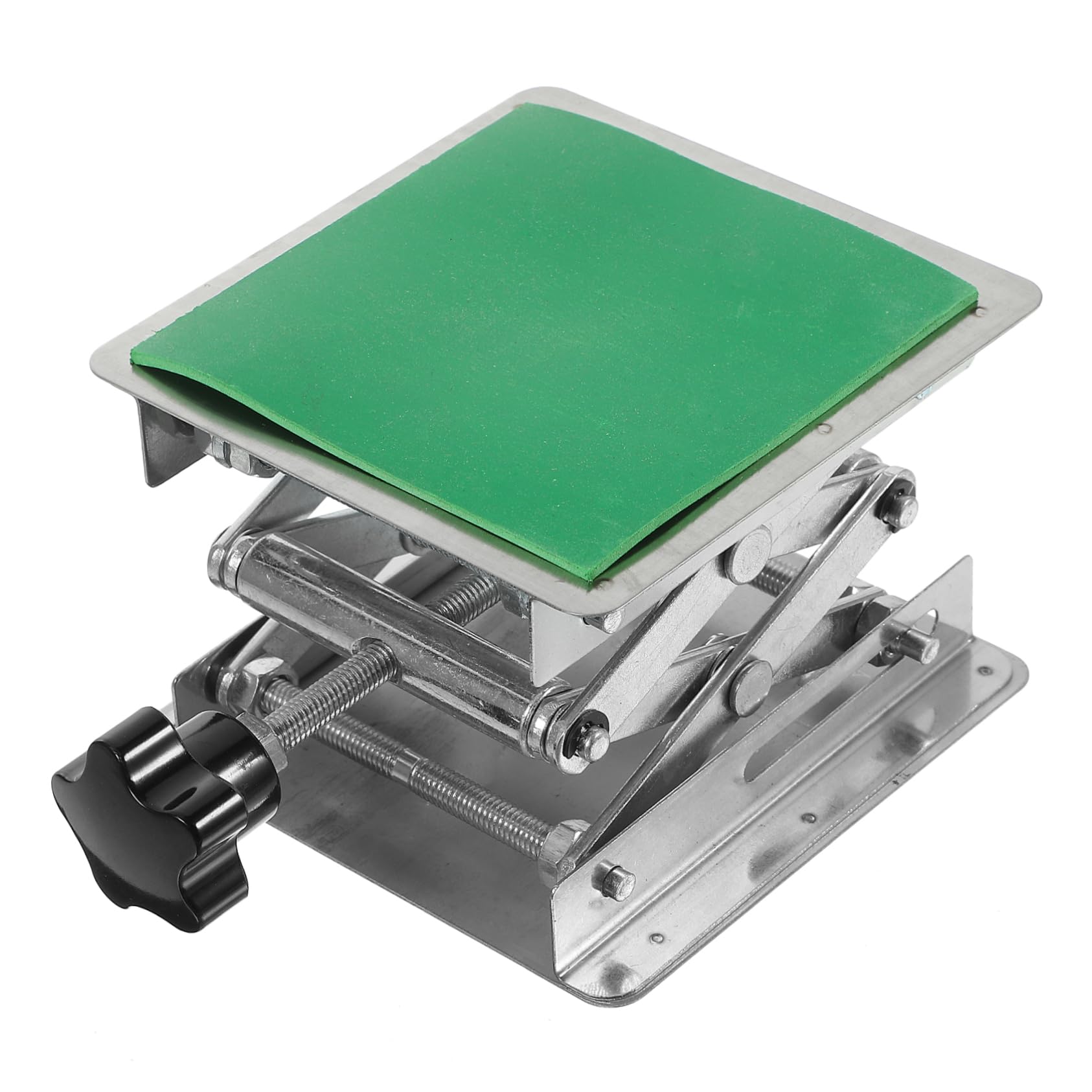 ULTECHNOVO Metal Labs Jack Stainless Steel Laboratory Lifting Platform Support Jack for Height Adjustment