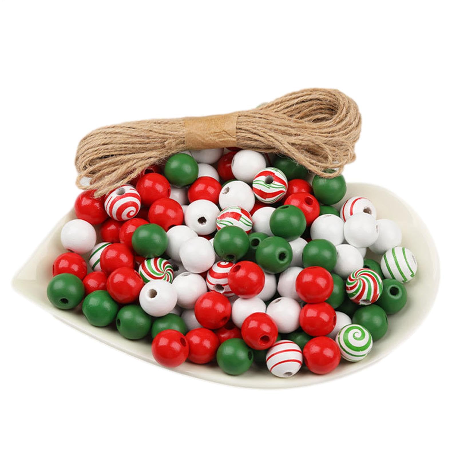 Perles de Noël pour travaux manuels à partager en famille lors des fêtes