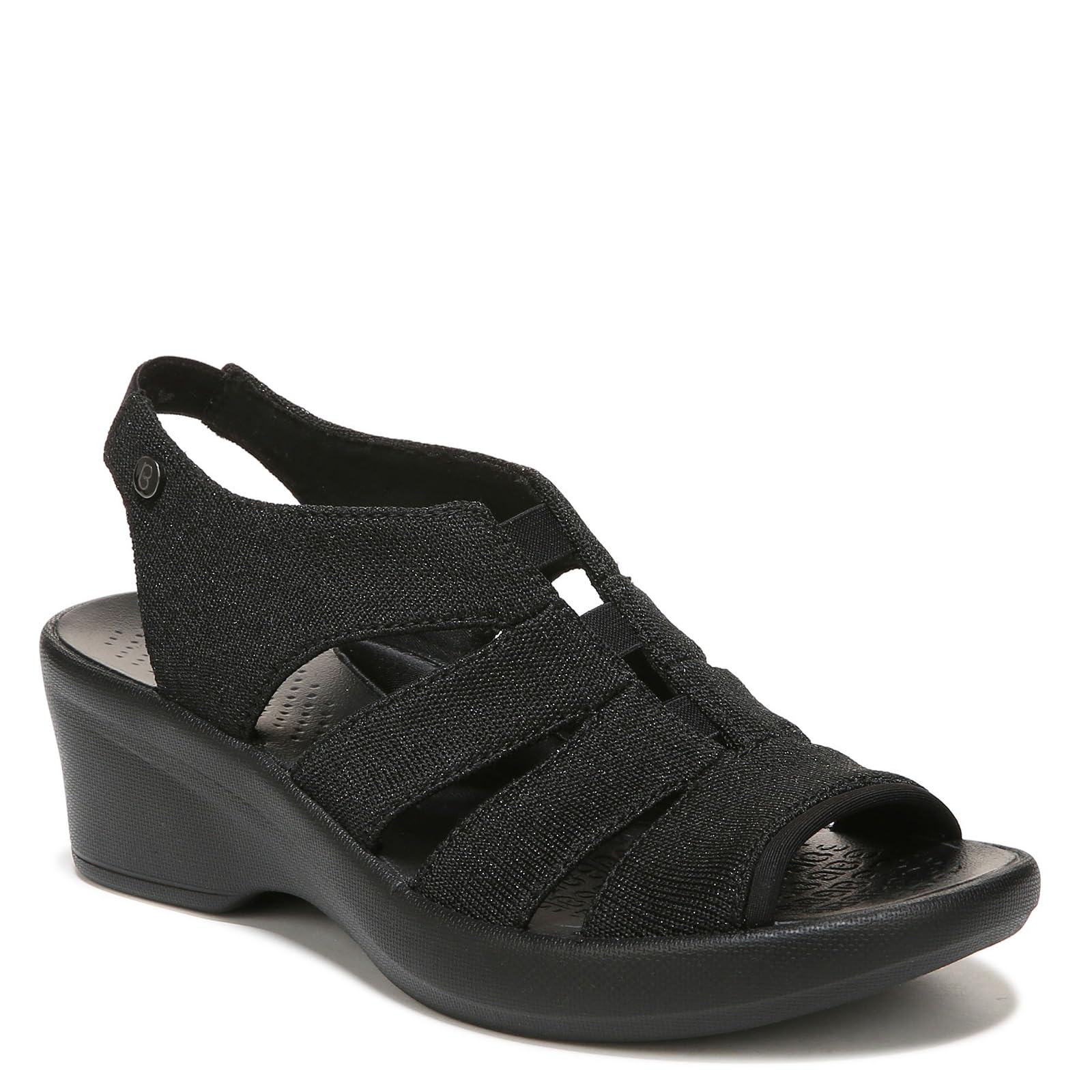 BZees Women Finale Sandal Black Medium UK 7
