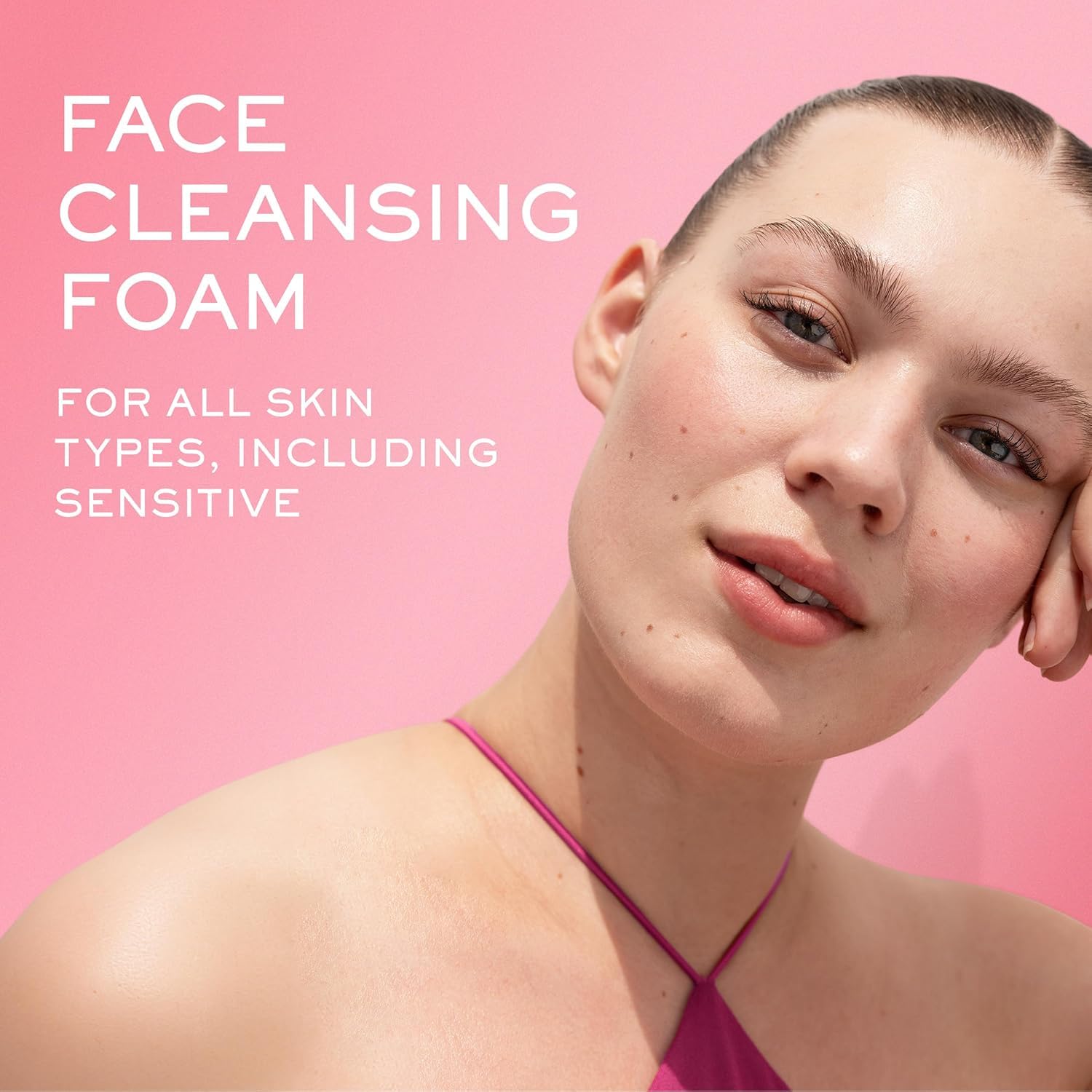 Nuxe Very Rose Cleansing Foam Light Facial Cleanser with Glycerin and Rose Water for Sensitive Skin: Face & Eyes, 5 Fl Oz - Image 2