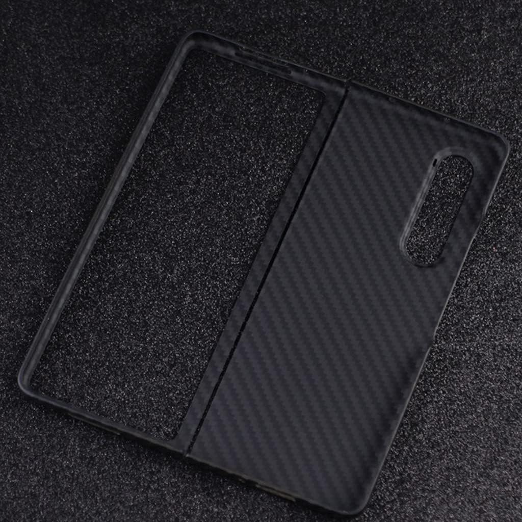 Z Fold2携帯電話シェルケースの場合の耐摩耗性のための多機能特殊カーボンファイバー電話ケース