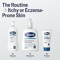 Vista 7 de CETAPHIL RESTORADERM Hidratante calmante para piel propensa al eccema, 10 onzas líquidas, para piel seca, picazón e irritada, hidratación 24 horas