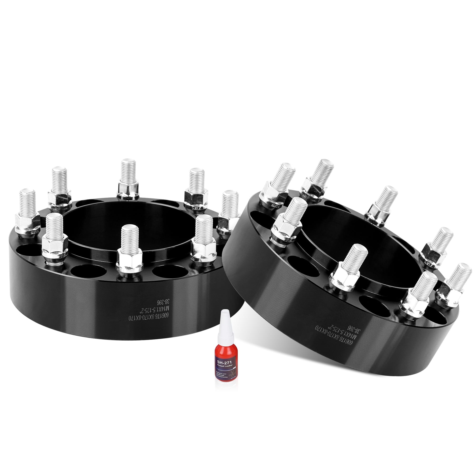 YIZBAP Wheel Spacers - Improve Ford Super Duty Stance -8