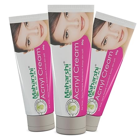 Maharshi Acnyl Cream - 150 g (Pack of 3)