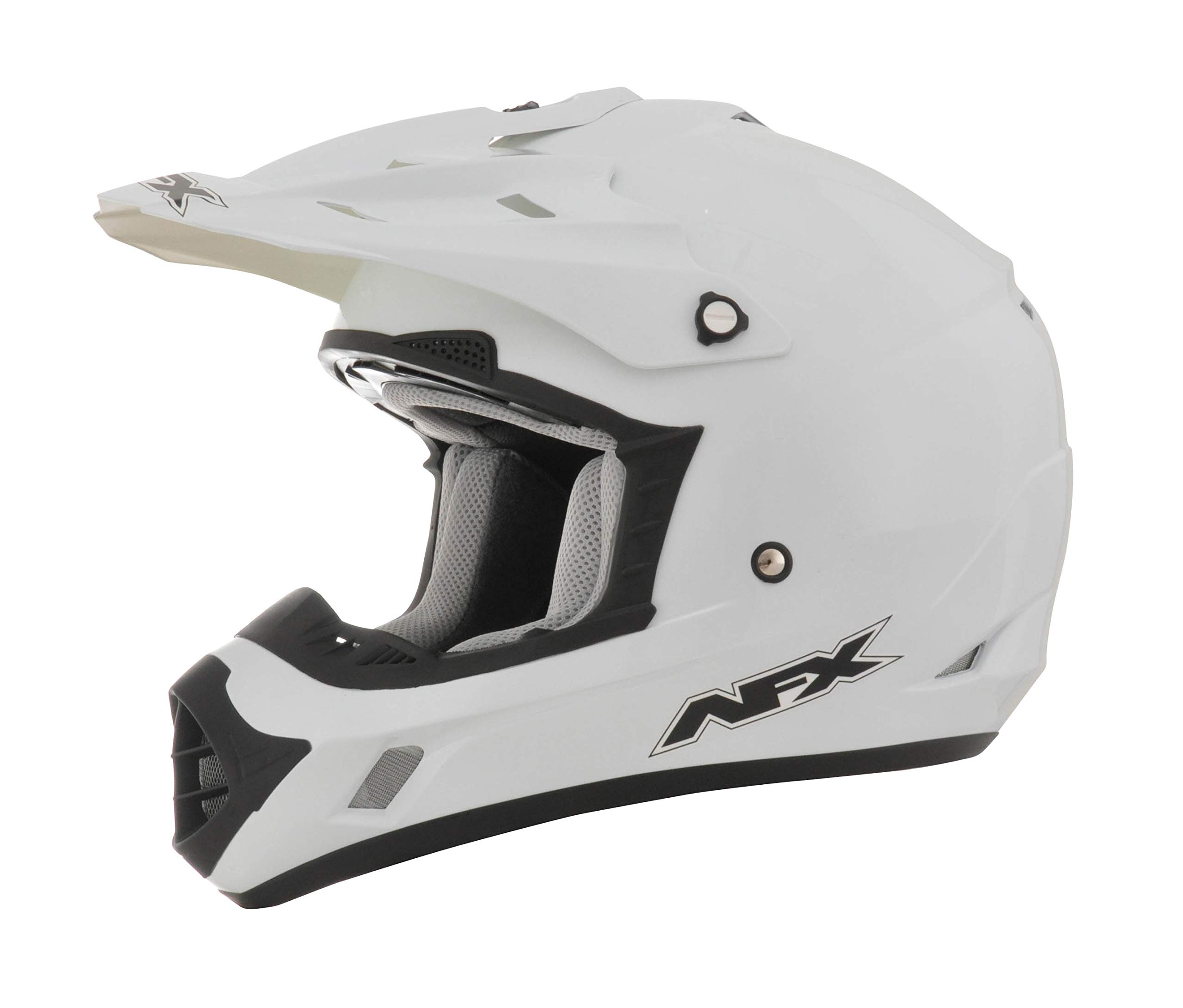 Amazon.com: AFX White FX-17 Helmet : Automotive
