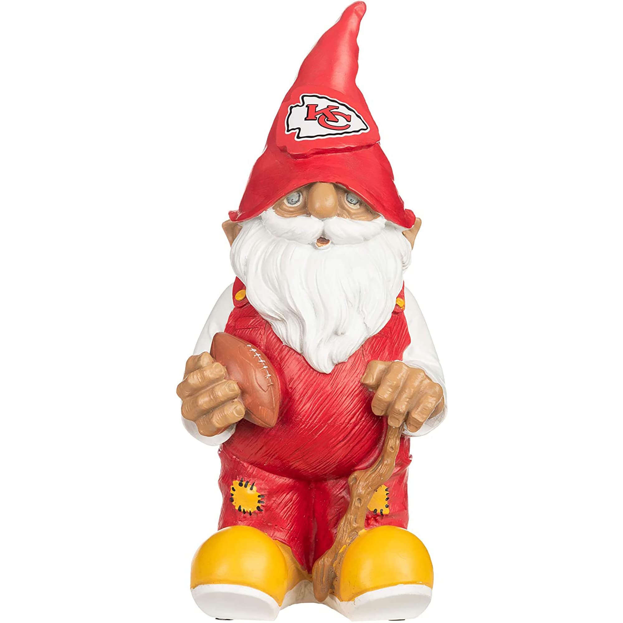 Foco NFL Resin 11.5" Team Logo Outdoor Garden Statue Gnome