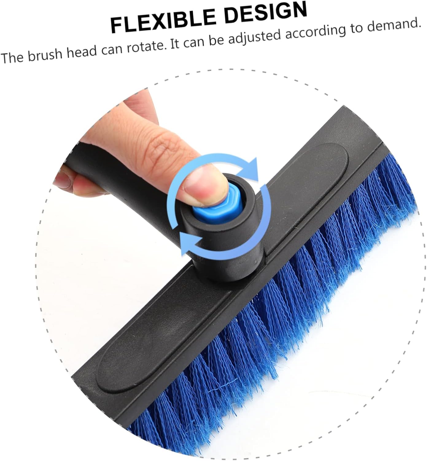 STOBAZA Adjustable Brush for Car Snow Shovel Multi-Function Ice Scraper Snow Scoop Removal Tool