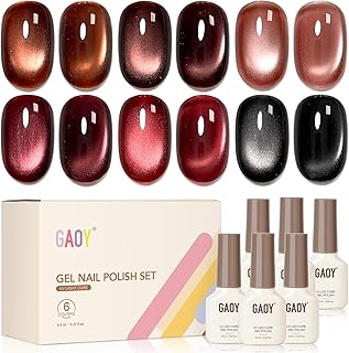 GAOY Juego de esmaltes de uñas de gel de ojo ...