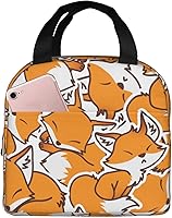 Vista 11 de Corgi - Lonchera aislada para perros, reutilizable, para adolescentes, niñas, mujeres, hombres, escuela, picnic, oficina, trabajo