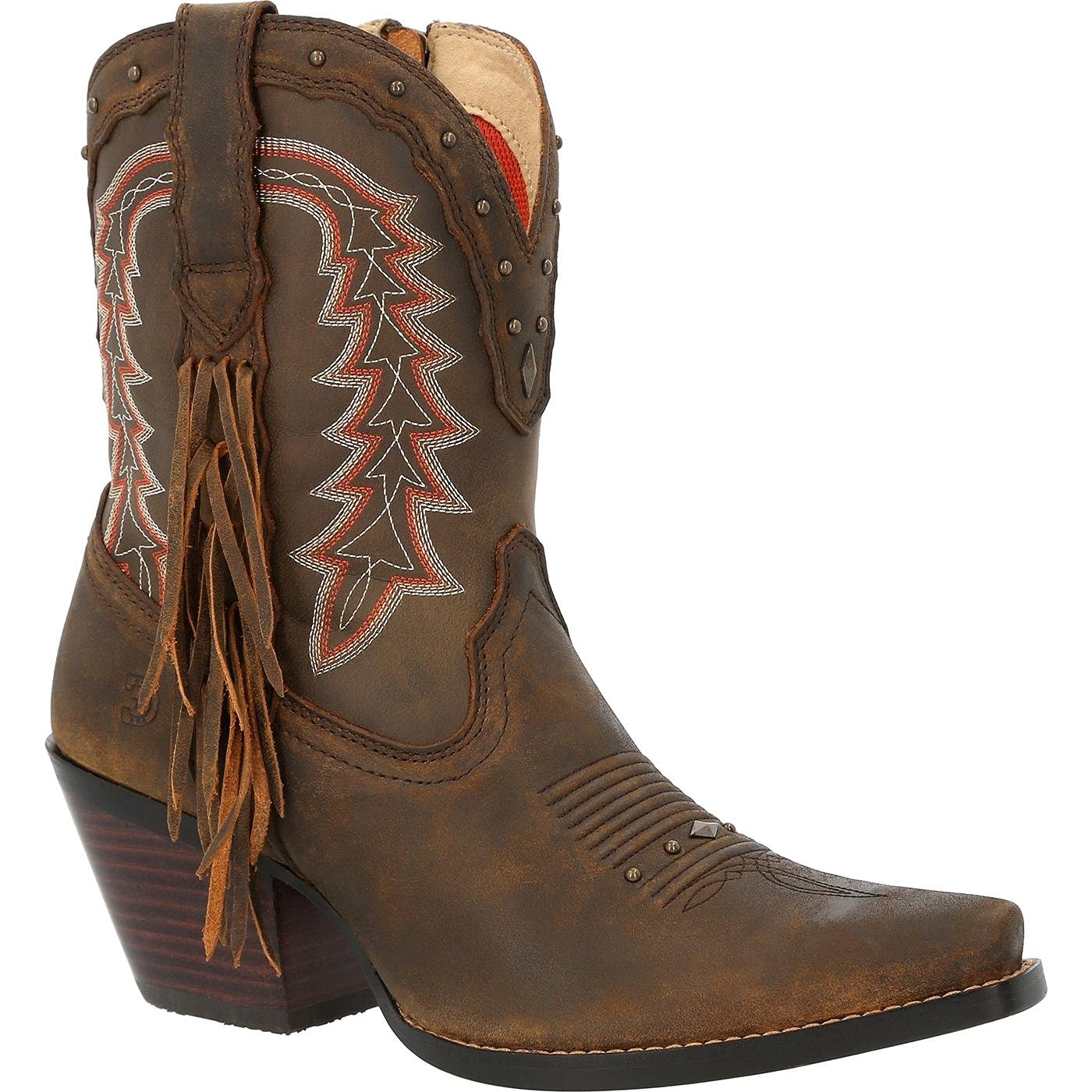 Crush by Durango Women's Roasted Pecan Bootie Western Boot Size 9(M)