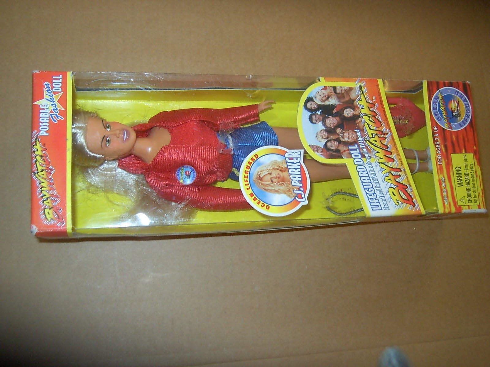Pamela Anderson C.J. Parker Baywatch Lifeguard Poseable Fashion Doll