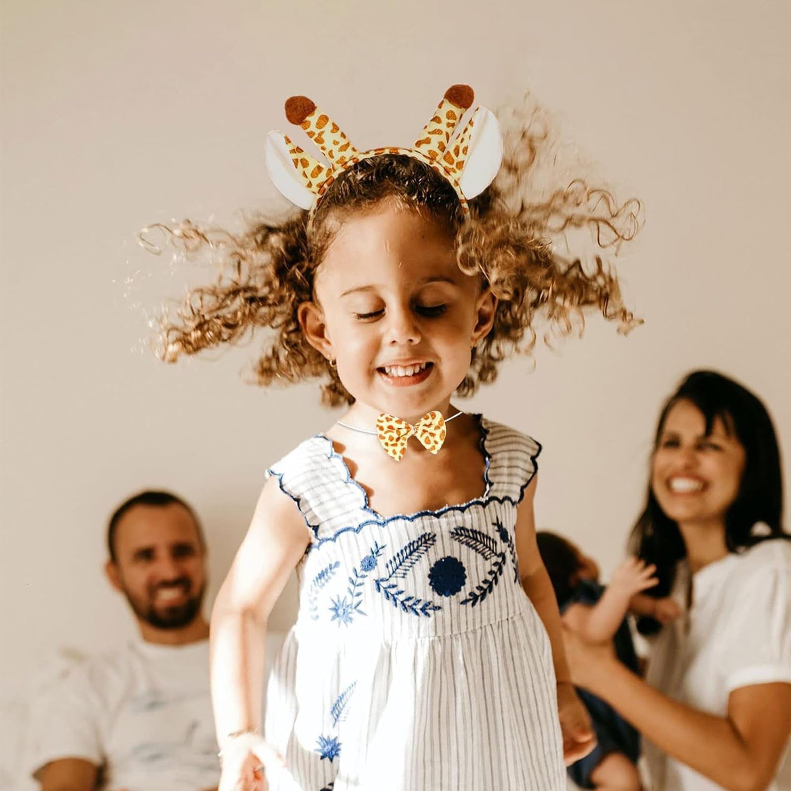 10 Pezzi Animali Orecchie Fasce, Fascia per Orecchie di Animale Cartone Animato, Fascia per Capelli in Maschera per Animali da Festa, Festa a Tema Compleanno Carnevale per Adulti per Bambini
