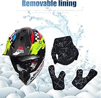 Helmblazia Motocross Sisak ECE R22.06 Ezüst S Méret - Terepjáró Cross Bukósisak MTB Enduro Quad ATV Downhill Szellőzéssel 8