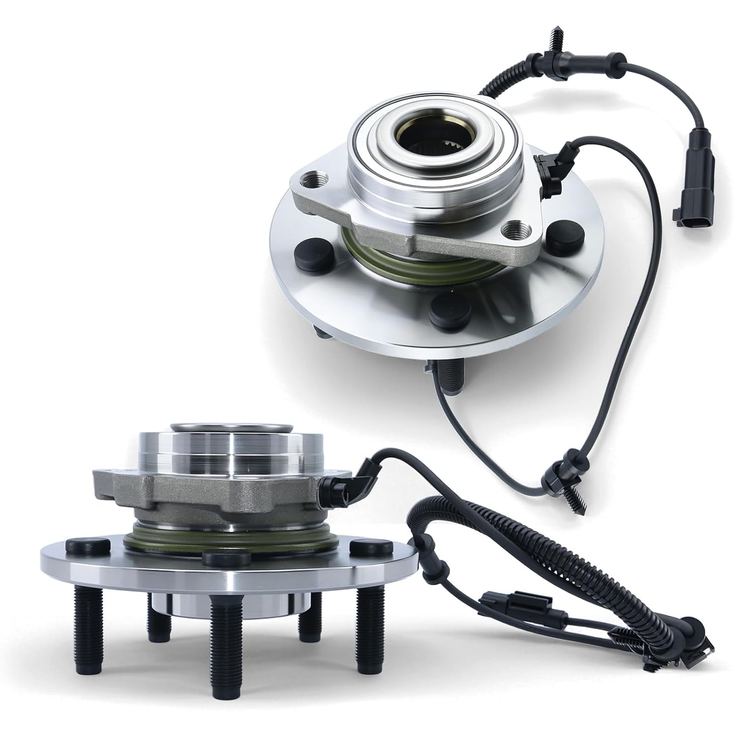 Front Wheel Bearing Hub Assembly for Dodge Ram 1500 (2 Pack) 5 Lug w/ ABS